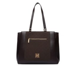Torebka Nine West. Brązowe shopper bag Nine West, bez wzorów, bez dodatków. Za 329.99 zł.