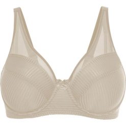 Biustonosz minimizer z siateczką. Brązowe biustonosze bonprix, bez wzorów. Za 77.99 zł.