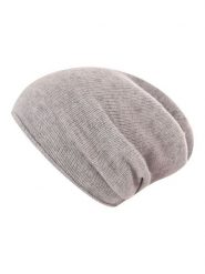 Zwillingsherz Kaszmirowa czapka beanie w kolorze jasnoszarym rozmiar: onesize. Szare czapki damskie Zwillingsherz, bez wzorów, z kaszmiru. Za 113.99 zł.