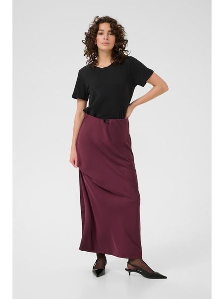 Kaffe Spódnica w kolorze czerwonym rozmiar: 34. Czerwone spódnice damskie Kaffe, bez wzorów, maxi. Za 152.62 zł.