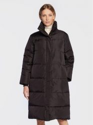 Bruuns Bazaar Płaszcz zimowy Lucky BBW2528 Czarny Regular Fit. Czarne płaszcze damskie Bruuns Bazaar, na zimę, bez wzorów, z syntetyku, bez kaptura. Za 1,499.00 zł.
