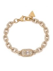 Guess Bransoletka JUBB06 350JW Złoty. Żółte bransoletki damskie Guess, ze stali. Za 599.99 zł.