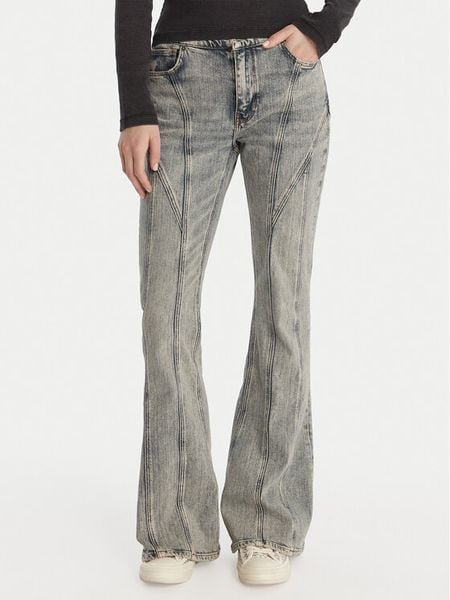 Guess Jeansy W6RA2 WD6671 Niebieski. Niebieskie jeansy damskie Guess. Za 599.99 zł.