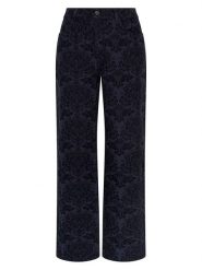 MOSS COPENHAGEN Spodnie w kolorze granatowym rozmiar: M. Niebieskie spodnie materiałowe damskie Moss Copenhagen, bez wzorów, z materiału. Za 209.95 zł.