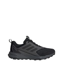 Buty Tracefinder Trail Running. Czarne obuwie sportowe damskie Adidas, z materiału, bez zapięcia, do biegania. Za 299.00 zł.