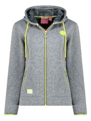 Geographical Norway Kurtka polarowa "Umariona" w kolorze szarym rozmiar: XXL. Szare kurtki damskie Geographical Norway, xxl, bez wzorów, z polaru, bez kaptura. Za 174.02 zł.