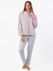 Admas Bluza w kolorze fioletowym rozmiar: XL. Różowe bluzy damskie admas, xl, bez wzorów, bez kaptura. Za 126.99 zł.