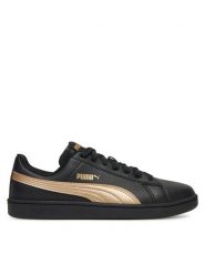 Puma Sneakersy UP 372605 54 Czarny. Czarne obuwie sportowe damskie Puma, ze skóry, bez zapięcia. Za 129.99 zł.