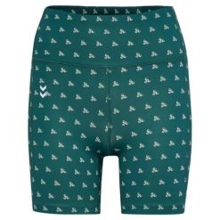 Szorty damskie Hummel Hiit Impact. Zielone spodenki sportowe damskie Hummel, l, bez wzorów, z materiału, do biegania. Za 232.50 zł.