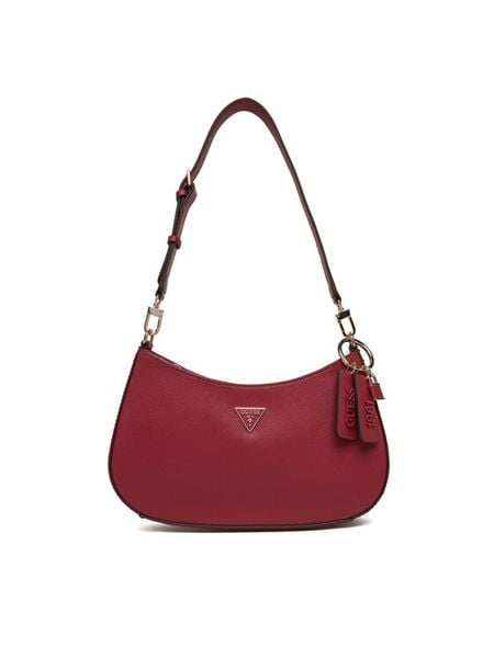 Guess Torebka 175657 Czerwony. Czerwone torebki klasyczne damskie Guess, ze skóry, bez dodatków. Za 309.99 zł.