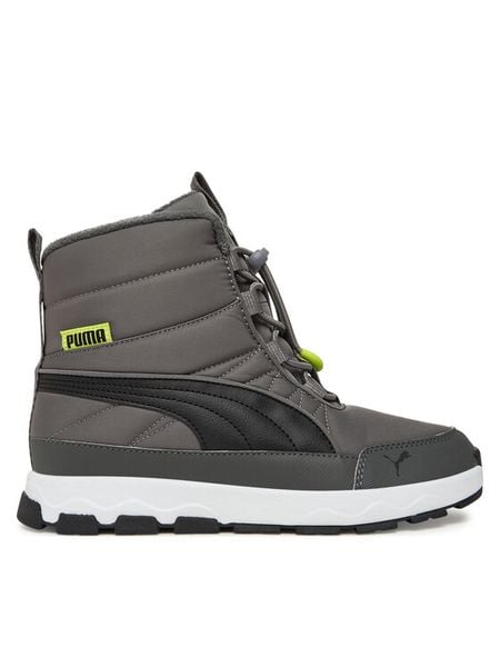 Puma Śniegowce Evolve Boot Jr 392644 08 Szary. Szare buty zimowe chłopięce Puma, z materiału, bez zapięcia. Za 259.99 zł.