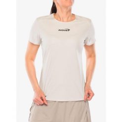 Koszulka do biegania damska Inov-8 Airlite Pro Short Sleeve T-Shirt. Brązowe koszulki sportowe damskie Inov-8, bez wzorów, bez ramiączek, do biegania. Za 281.99 zł.