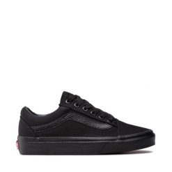 Tenisówki Vans. Czarne trampki damskie Vans, bez wzorów, bez zapięcia. Za 209.99 zł.