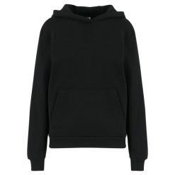 Bluza damska z kapturem Urban Classics Organic Loose Brushed. Czarne bluzy damskie Urban Classics, bez wzorów, z kapturem. Za 214.00 zł.