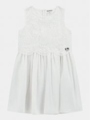 Guess Sukienka elegancka J4RK35 WFYC0 Biały Regular Fit. Białe sukienki dziewczęce Guess, z aplikacjami, z syntetyku, bez ramiączek. Za 219.99 zł.