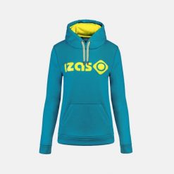 Bluza z kapturem damska IZAS DUERO: styl i funkcjonalność na co dzień. Czerwone bluzy damskie Izas, na jesień, l, bez wzorów, z kapturem. Za 182.57 zł.