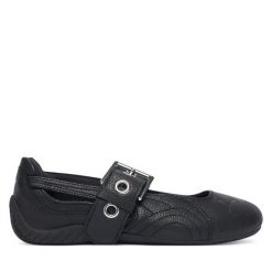 Baleriny Puma. Czarne balerinki damskie Puma, bez wzorów. Za 399.99 zł.