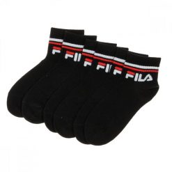 Skarpety Fila Fila Quarter Plain N Czarny. Czarne skarpetki damskie Fila, bez wzorów, z bawełny. Za 106.99 zł.