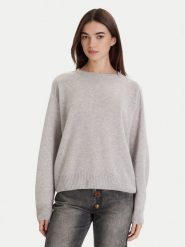 ViCOLO Sweter 77091F Szary Regular Fit. Szare swetry klasyczne damskie ViCOLO, s, z kaszmiru, bez kołnierzyka. Za 819.99 zł.