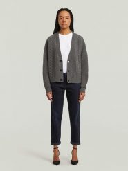 G-Star Dżinsy - Boyfriend fit - w kolorze granatowym rozmiar: W29/L/32. Niebieskie jeansy damskie G-Star, z podwyższonym stanem. Za 216.73 zł.