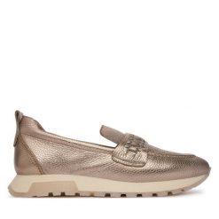 Mokasyny Hispanitas. Żółte mokasyny damskie Hispanitas, bez obcasa. Za 589.99 zł.