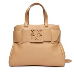 Torebka Armani Exchange. Brązowe torebki klasyczne damskie Armani Exchange, bez dodatków. Za 709.99 zł.