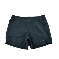 Second life - Columbia damskie spodenki PFG Omni-Shade - Stan dobry. Czarne spodenki sportowe damskie Columbia, m, bez wzorów, z materiału, trekkingowe. Za 85.16 zł.