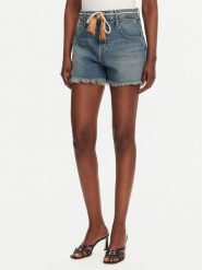Liu Jo Szorty jeansowe UA5152 D0244 Niebieski Regular Fit. Niebieskie szorty damskie Liu Jo, bez wzorów, z bawełny. Za 499.99 zł.
