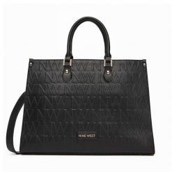Torebka Nine West. Czarne torebki klasyczne damskie Nine West, bez dodatków. Za 299.99 zł.