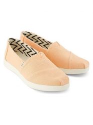 TOMS Espadryle w kolorze pomarańczowym rozmiar: 37,5. Pomarańczowe espadryle damskie TOMS, bez wzorów, bez obcasa. Za 99.95 zł.