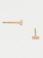 CARATELLI Złote kolczyki-wkrętki "Emma" rozmiar: onesize. Żółte kolczyki damskie CARATELLI, złote. Za 260.99 zł.