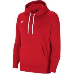 Bluza damska Nike Park 20 Hoodie. Czerwone bluzy damskie Nike, bez wzorów, z bawełny, bez kaptura. Za 192.99 zł.