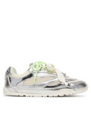 PINKO Sneakersy Yulia 01 SS0185 P146 Srebrny. Szare obuwie sportowe damskie Pinko, z materiału, bez zapięcia. Za 1,019.00 zł.