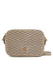 Calvin Klein Torebka LV04F3279G Beżowy. Brązowe listonoszki damskie Calvin Klein, bez wzorów, ze skóry, bez dodatków. Za 379.99 zł.