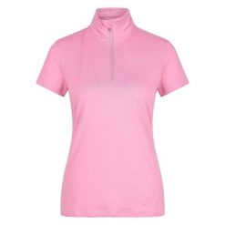 Damska koszulka do jazdy konnej HV Polo Lumiere. Czerwone koszulki damskie HV POLO, bez wzorów, bez kołnierzyka, bez ramiączek. Za 251.50 zł.