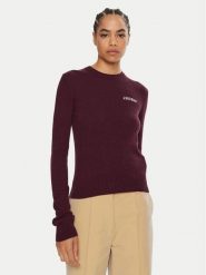 2NDDAY Sweter Lance 2245343408 Bordowy Regular Fit. Czerwone swetry klasyczne damskie 2NDDAY, m, z wiskozy, bez kołnierzyka. Za 289.99 zł.
