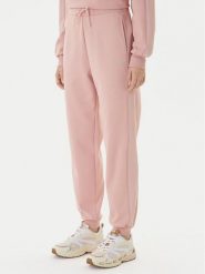 Guess Spodnie dresowe V5BB23 KCX22 Różowy Regular Fit. Czerwone spodnie dresowe damskie Guess, xl, z aplikacjami, z dresówki. Za 479.99 zł.