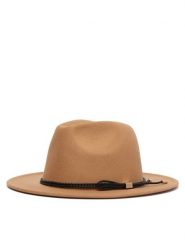Guess Kapelusz AW5642 WOL01 Beżowy ciemny. Brązowe kapelusze damskie Guess, z aplikacjami. Za 234.99 zł.