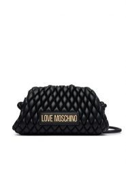 LOVE MOSCHINO Torebka JC4290PP0PK1200A Czarny. Czarne listonoszki damskie Love Moschino, bez wzorów, ze skóry, bez dodatków. Za 1,029.00 zł.