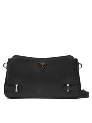 Guess Torebka 175653 Czarny. Czarne listonoszki damskie Guess, z aplikacjami, ze skóry, bez dodatków. Za 309.99 zł.