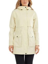 Płaszcz przeciwdeszczowy damski Fundango Zhuri Waterproof. Żółte płaszcze damskie FUNDANGO, xs, bez wzorów, z materiału, bez kaptura. Za 499.00 zł.