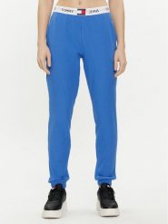 Tommy Jeans Spodnie dresowe UW0UW05154 Niebieski Regular Fit. Niebieskie spodnie dresowe damskie Tommy Jeans, xl, bez wzorów, z bawełny. Za 229.99 zł.