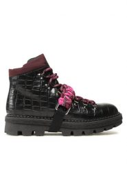 Pinko Trapery Zenzero Scarpa AI 22-23 BLKS1 1H2134 A07K Czarny. Czarne trapery damskie Pinko, ze skóry, bez zapięcia. Za 1,859.00 zł.