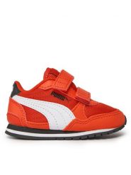 Puma Sneakersy St Runner V3 385512 17 Pomarańczowy. Brązowe buty sportowe chłopięce Puma, z materiału, bez zapięcia. Za 199.99 zł.