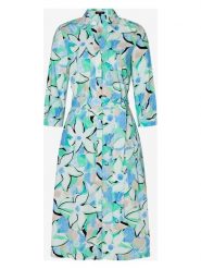 More & More Sukienka w kolorze błękitno-zielonym rozmiar: 40. Niebieskie sukienki damskie More & More, bez wzorów, z bawełny, bez ramiączek. Za 184.89 zł.