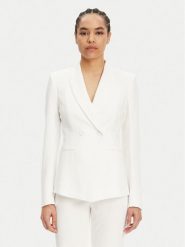 Patrizia Pepe Marynarka 2S1528 A411 W146 Biały Regular Fit. Białe marynarki i żakiety damskie Patrizia Pepe, s, bez wzorów, z syntetyku. Za 929.99 zł.