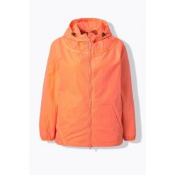 Damskie Kurtka przeciwwiatrowa hydrofobowa kaptur. Brązowe kurtki damskie Ulla Popken, plus size, bez wzorów, z materiału, bez kaptura. Za 429.99 zł.