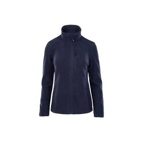 Bluza sportowa damska Hi-Tec Montes. Niebieskie bluzy damskie Hi-tec, l, bez wzorów, bez kaptura. W wyprzedaży za 196.95 zł.