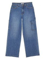 Wrangler Dżinsy - Comfort fit - w kolorze niebieskim rozmiar: W28/L34. Niebieskie jeansy damskie Wrangler, z podwyższonym stanem. Za 135.81 zł.