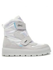 Primigi Śniegowce GORE-TEX 4873000 D Srebrny. Szare kozaki dziewczęce Primigi, bez wzorów, z gore-texu, bez obcasa, bez zapięcia. Za 479.99 zł.